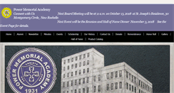 Desktop Screenshot of powermemorialacademy.com